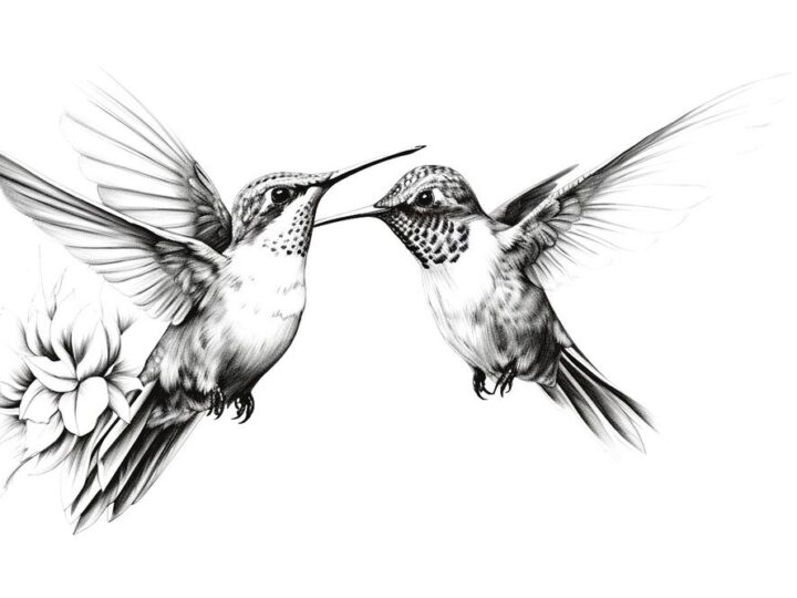 Tatuaż koliber – znaczenie i symbolika motywu